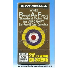 Mr Color RAF Early & Desert Camouflage Set (CS683) 